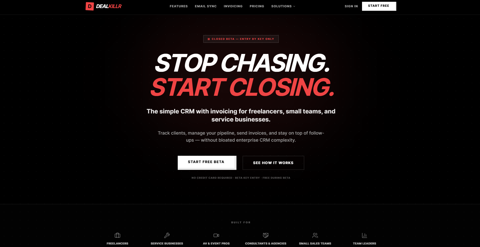 DealKillr website screenshot